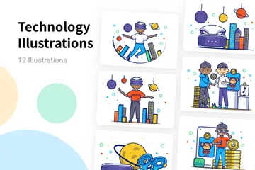 Technology Illustration Pack