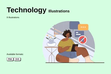 Tecnología Paquete de Ilustraciones