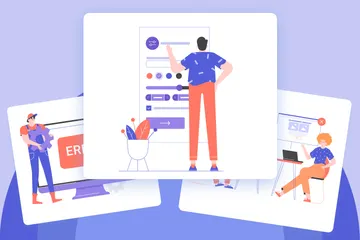 Test del software Illustration Pack