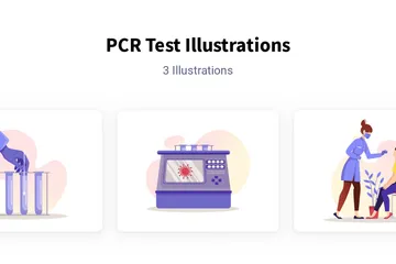 Test PCR Pack d'Illustrations