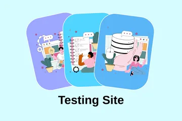 Testing Site Illustration Pack