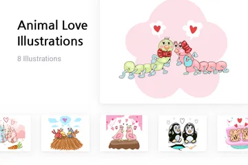 Tierliebe Illustrationspack