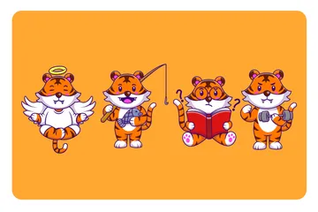 Tigre Pack d'Illustrations