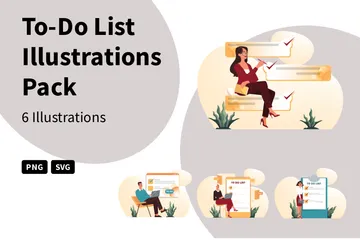 To-Do List Illustration Pack