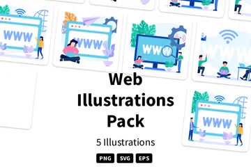 La toile Pack d'Illustrations