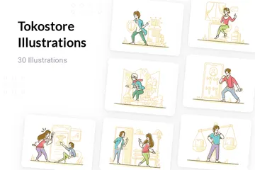 Tokostore Illustration Pack
