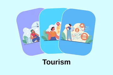 Tourism Illustration Pack