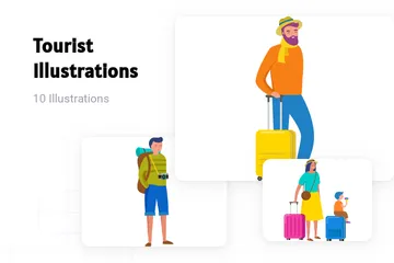 Tourist Illustration Pack