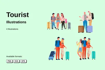 Tourist Illustration Pack