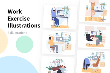 Exercice de travail Pack d'Illustrations