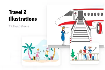 Travel 2 Illustration Pack