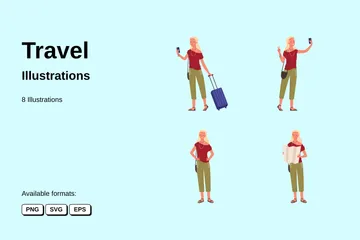 Travel Illustration Pack