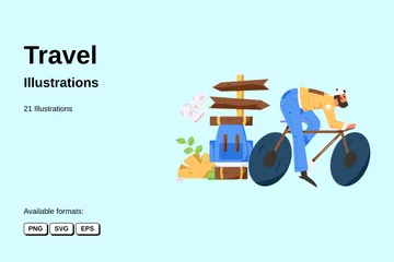 Travel Illustration Pack