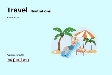 Travel Illustration Pack