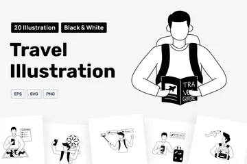 Travel Illustration Pack