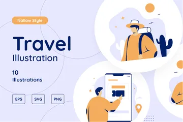 Travel Illustration Pack