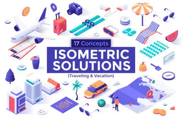 Traveling Illustration Pack