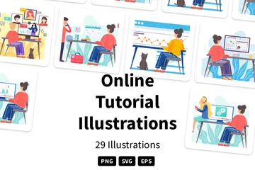 Tutoriales en línea Illustration Pack