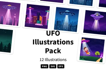 UFO Illustration Pack