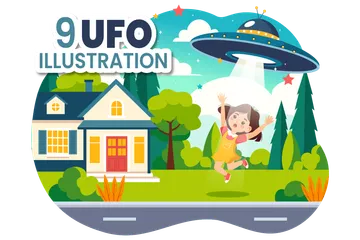 UFO Illustration Pack