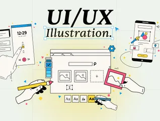 UIUX Illustration Pack