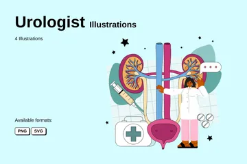 Urologist Illustration Pack