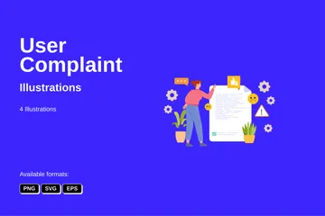 User Complaint Illustration Pack