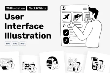 User Interface Illustration Pack