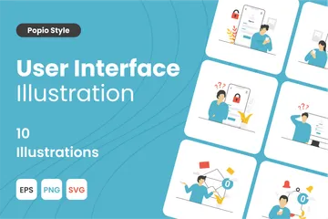 User Interface Illustration Pack