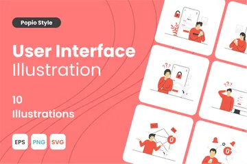 User Interface Illustration Pack