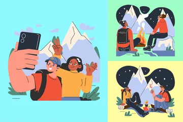 Vacation Illustration Pack