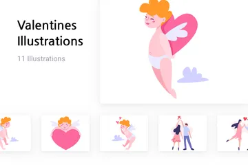 Valentines Illustration Pack