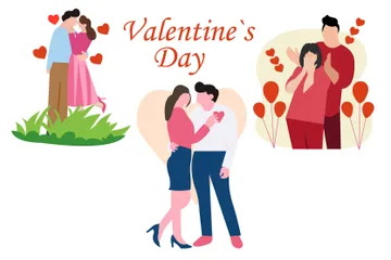 Valentine's Day Illustration Pack