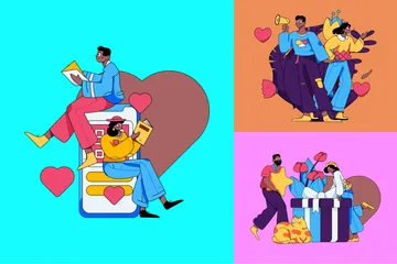 Valentine's Day Illustration Pack