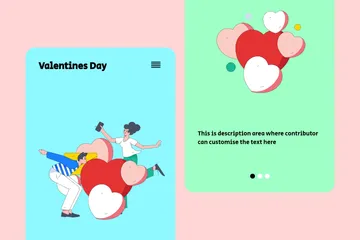 Valentines Day Illustration Pack