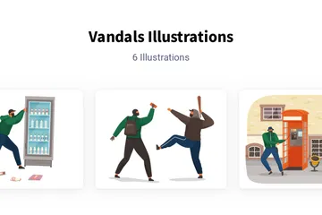 Vandals Illustration Pack