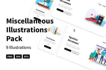 Misceláneas Illustration Pack