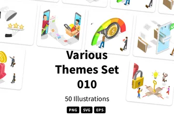 Various Themes Illustration Pack