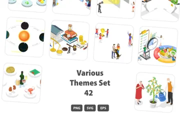 Various Themes Set 042 Illustration Pack
