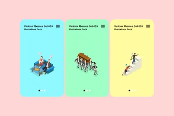 Various Themes Set 059 Illustration Pack