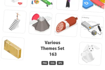 Various Themes Set 163 Illustration Pack