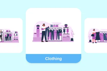 Vêtements Pack d'Illustrations