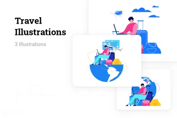 Viaggio Illustration Pack