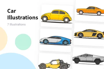 Voiture Pack d'Illustrations