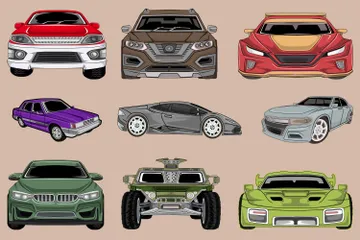 Voiture Pack d'Illustrations