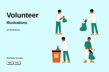 Volunteer Illustration Pack