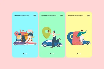 Voyage Pack d'Illustrations