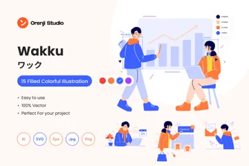 Wakku Illustration Pack