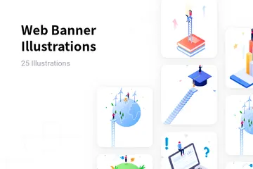 Web Banner Illustration Pack