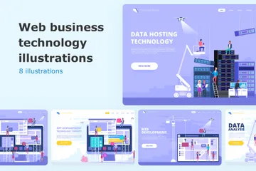 Web Business Illustration Pack